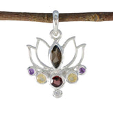 Noelia multicolor Rope-Wire Dainty Pendant Multi Stone multicolor Multicolor